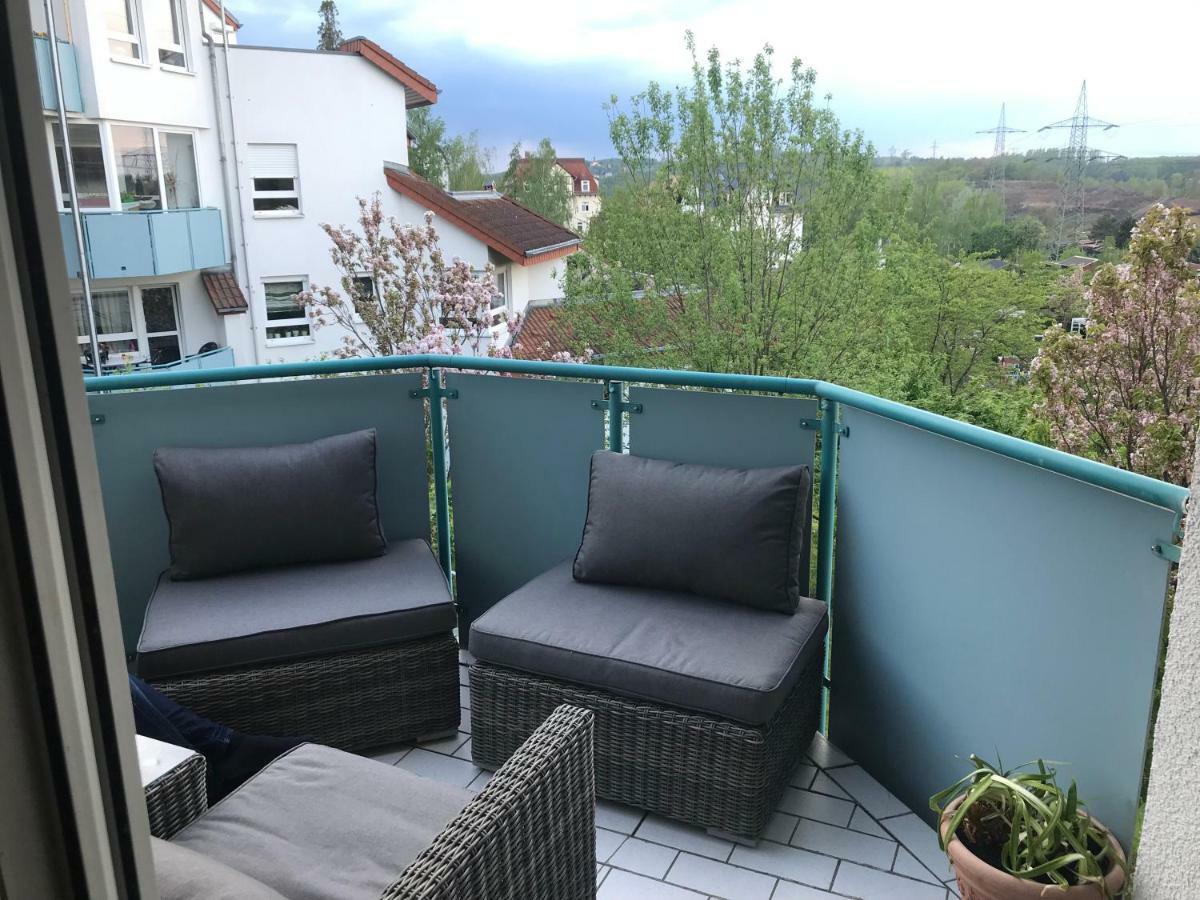 Kleine Wohnung Im Gruenen Dresden Exteriör bild